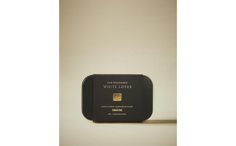 Zara Home Ароматизатор для автомобиля White Lotus 20 мл, аромат цветочный, Розовый