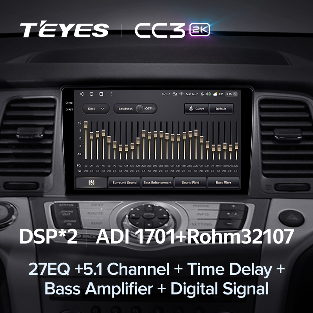 Teyes CC3 2K 9"для Nissan Murano Z50 2002-2015