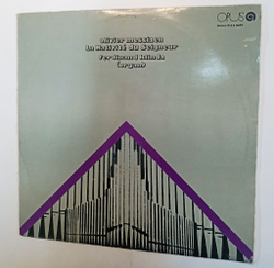 Винтажная виниловая пластинка LP Olivier Messiaen Ferdinand Klinda La Nativite Du Seigneur (Чехословакия 1975)