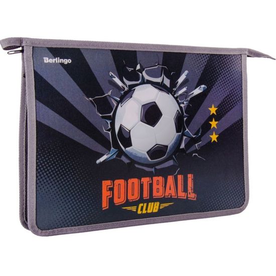 Папка на молнии А4 ПВХ Фубол