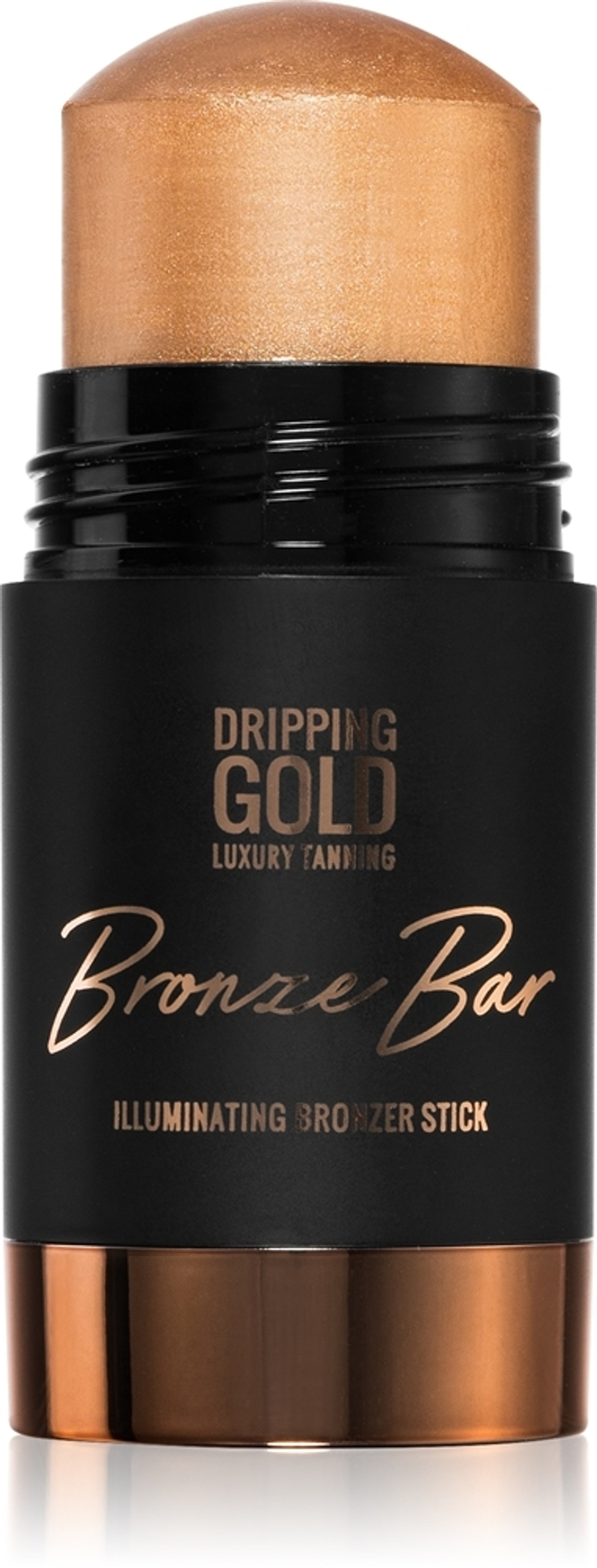 Dripping Gold Luxury Tanning Bronze Bar - Осветляющий бронзатор для лица и тела, 36 g
