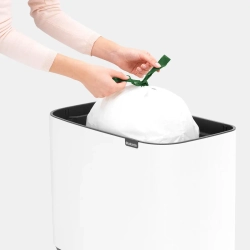 Brabantia Корзина Bo Touch 36 л Белая