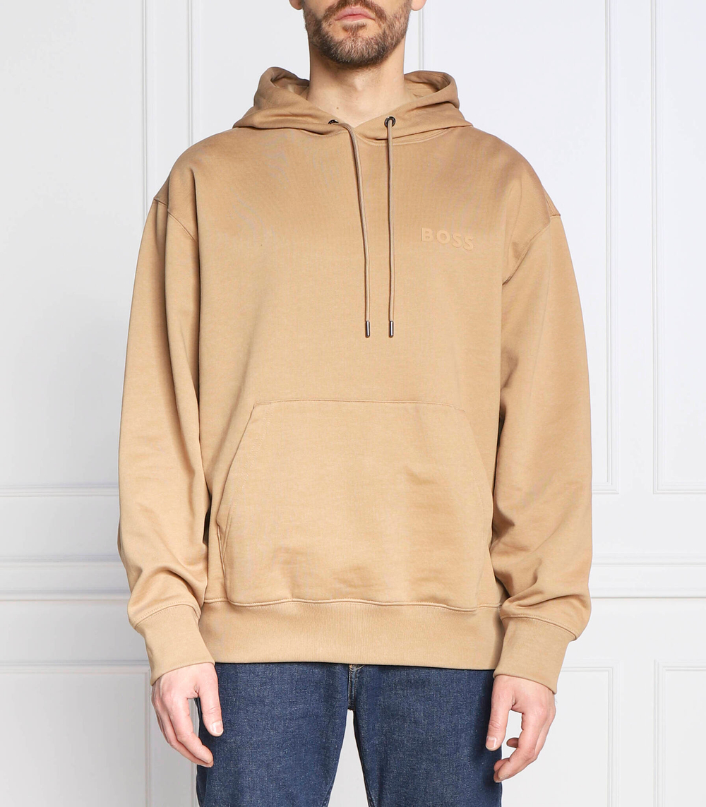 Худи sullivan 101 BOSS BLACK - светло-коричневый(50477581)