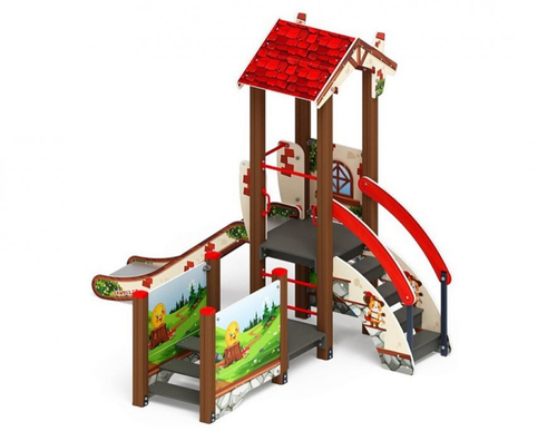 Детский игровой комплекс В гостях у сказки ДИК 1.05.01-05.С H=900