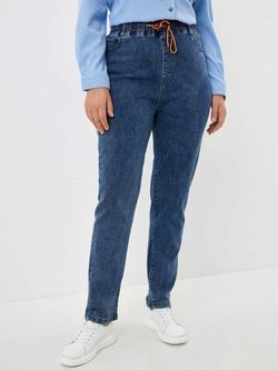 Джинсы на резинке больших размеров