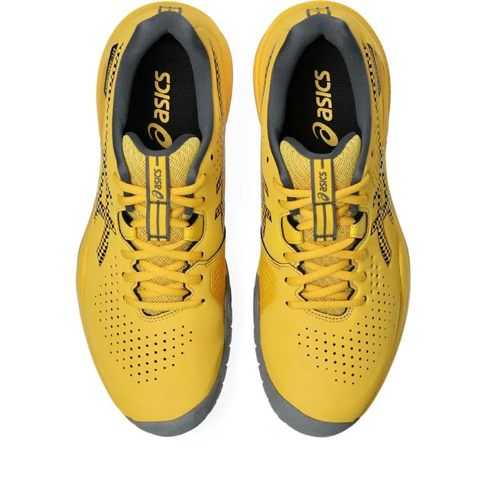 Мужские кроссовки теннисные Asics Gel-Challenger 15 - saffron/steel grey