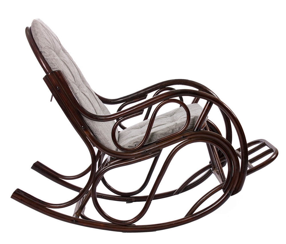 Кресло-качалка МИ «Classic» с подушкой, орех