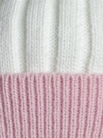 Шапка зимняя для девочки с помпоном и снуд