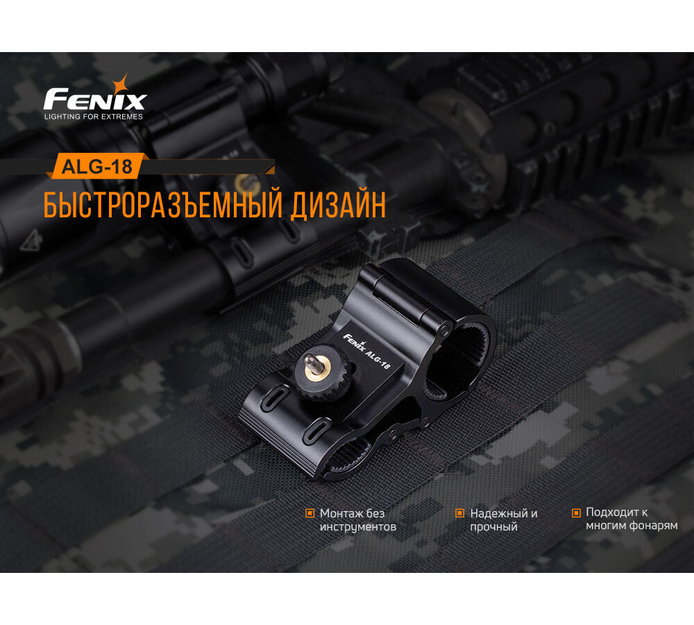 Крепление на оружие для фонарей Fenix ALG-18