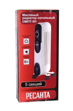 Радиатор масляный Ресанта ОМПТ-5Н