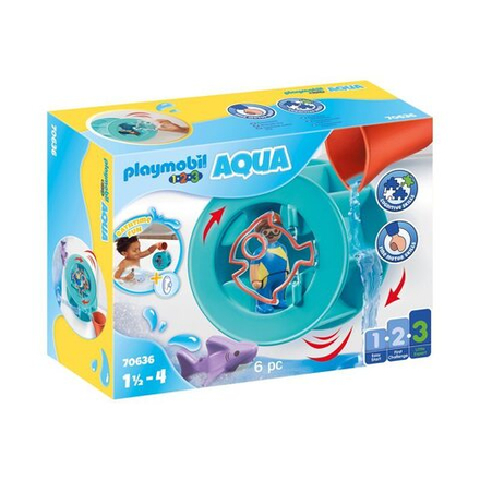 Playmobil - водяная мельница Baby Shark 70636X