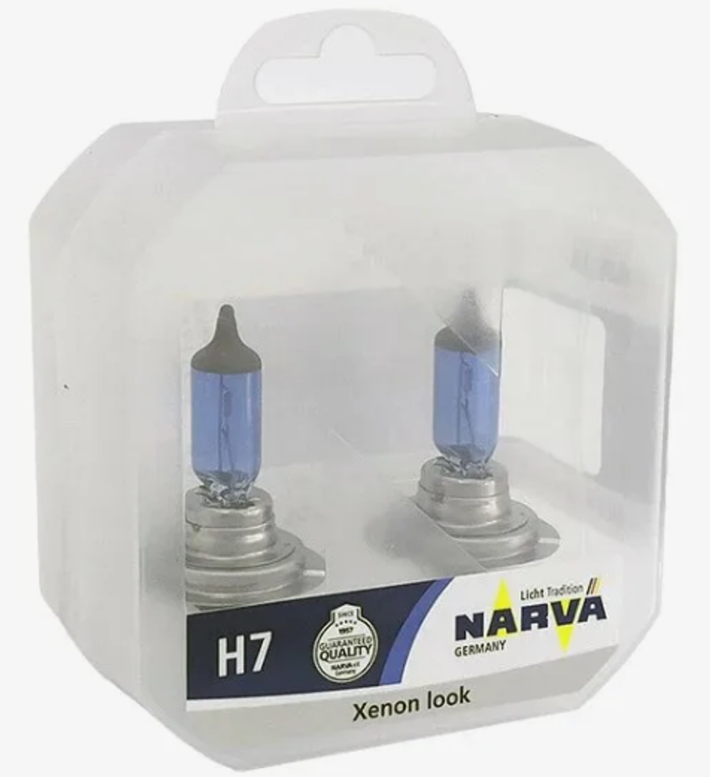 Автолампа H7 12V 55W (PX26d) Narva RANGE POWER WHITE 4500K (к-т2шт) 48607RPW+4500K