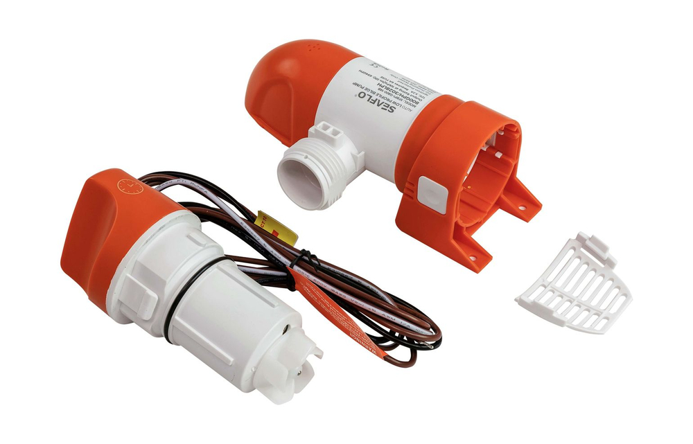 Помпа осушительная автоматическая низкопрофильная, 12 В, 800GPH (3028 л/ч), SeaFlo