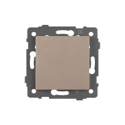 Механизм выключателя одноклавишный самовозвратный SWT-MKR1-PL-GD-V (250V, 10A) (Arlight, -) 049882