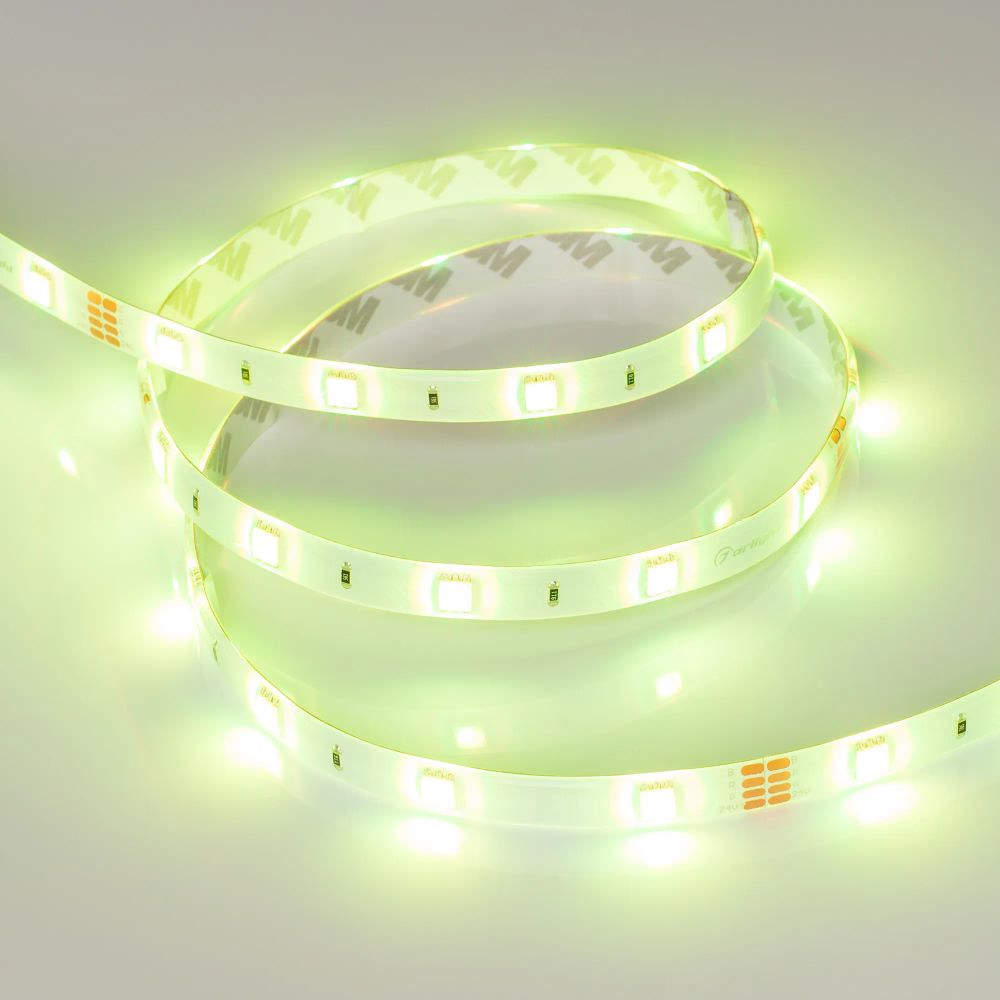 Светодиодная лента герметичная RTW-SE-B30-10mm 24V RGB (7.2 W/m, IP65, 5060, 5m) (Arlight, 7.2 Вт/м, IP65) 021732(2)
