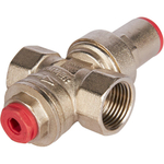 Редуктор давления PN16 1/2" вн/вн с выходом под манометр ROMMER (RVS-0010-000015)