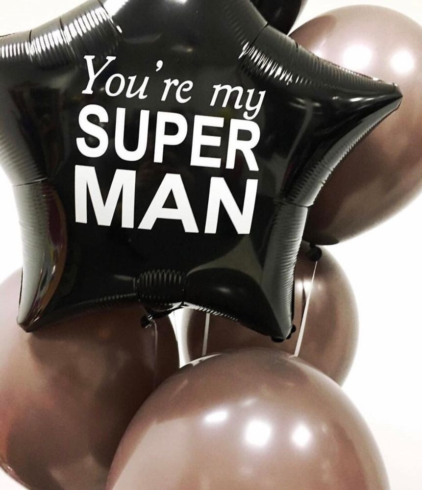 Букет шаров «My Super Man»