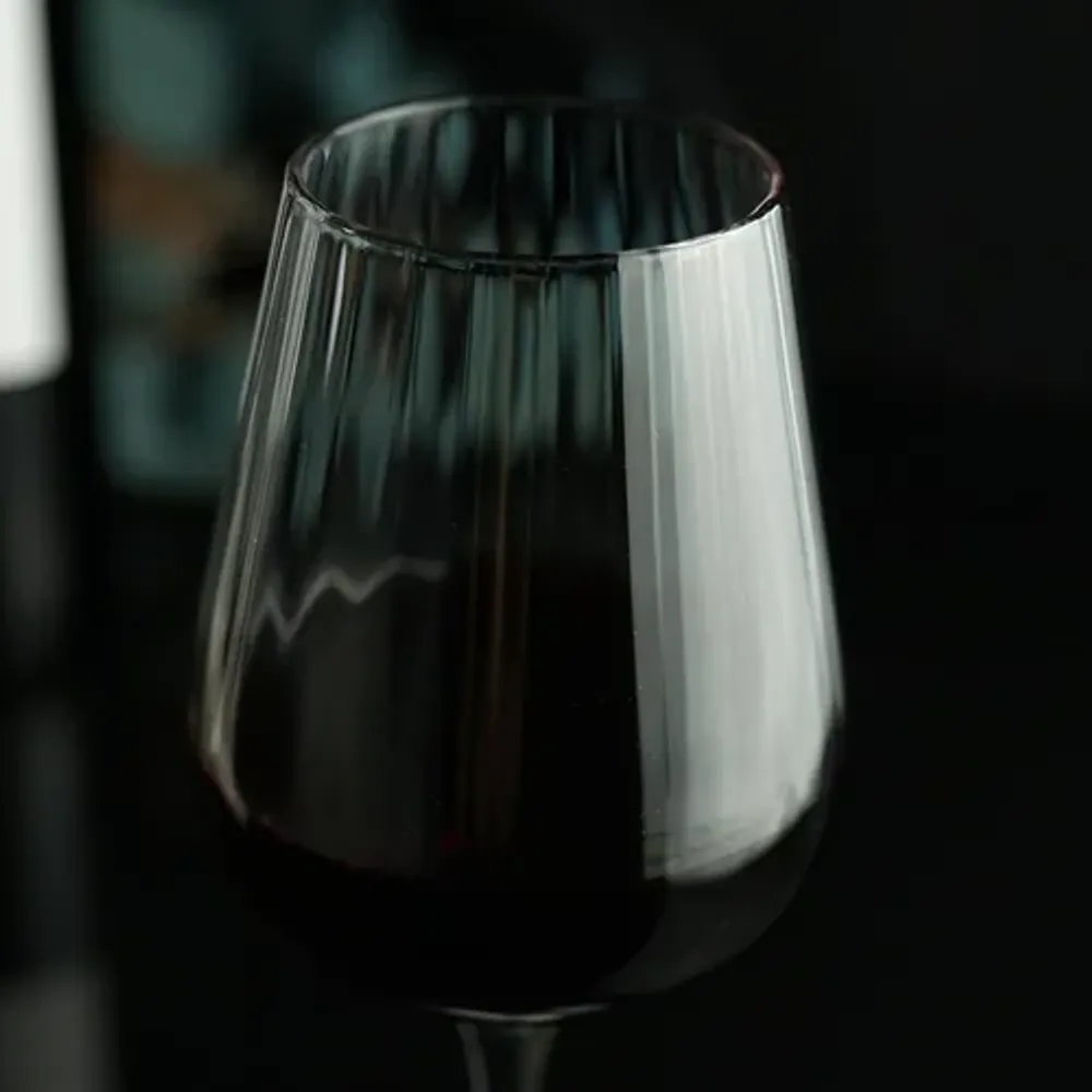 Бокал для вина 330 мл "Optical" d 7,7 см h22 см P.L. - BarWare [6]