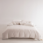 КПБ Однотонный Сатин Элитный на резинке OCER023, 2 спальный, 4 наволочки, простынь 180*200*30