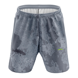 Шорты Аквафиш серые