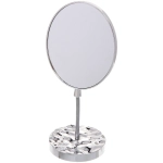 Зеркало настольное «ЭЛАНТРА», овал, цвет хром, 30,5*14,5
