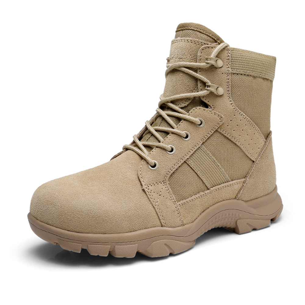 QIANGREN 3515 Outdoor Boots Men"s Sand