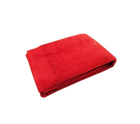 Полотенце UNI CERISE 30 х 30, хлопок 600 гр/м 2 (набор 2 шт) Blanc des Vosges 30 x 30 Красный