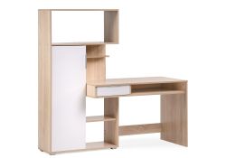 Письменный стол Зануг 150х58х149,5 дуб сонома / белый