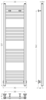 Сунержа Модус 1200х300
