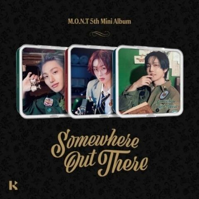 Альбом M.O.N.T - SOMEWHERE OUT THERE 5th Mini Album KiT Version RANDOM Cover