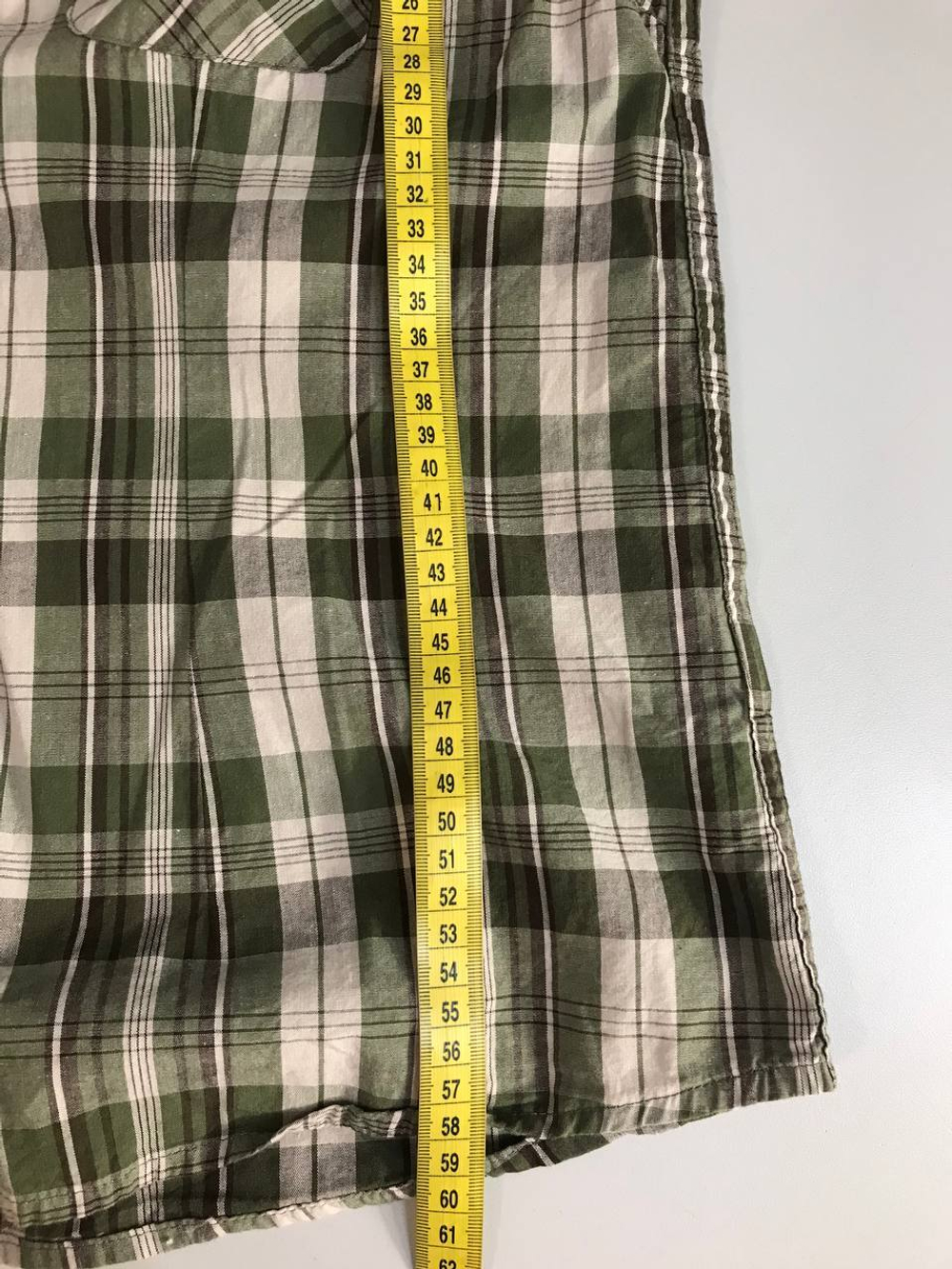 Рубашка Bpc в клетку, маркировка 38, визуально на 44 размер