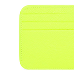 Balenciaga Grain Calfskin Card Holder Card Holder Women"s Neon Yellow