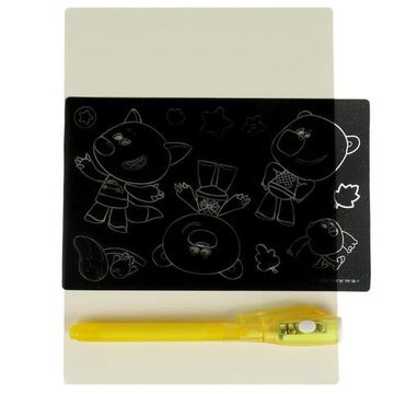 Доска для рисования Ми-ми-мишки с фонариком. формат а5 ИГРАЕМ ВМЕСТЕ