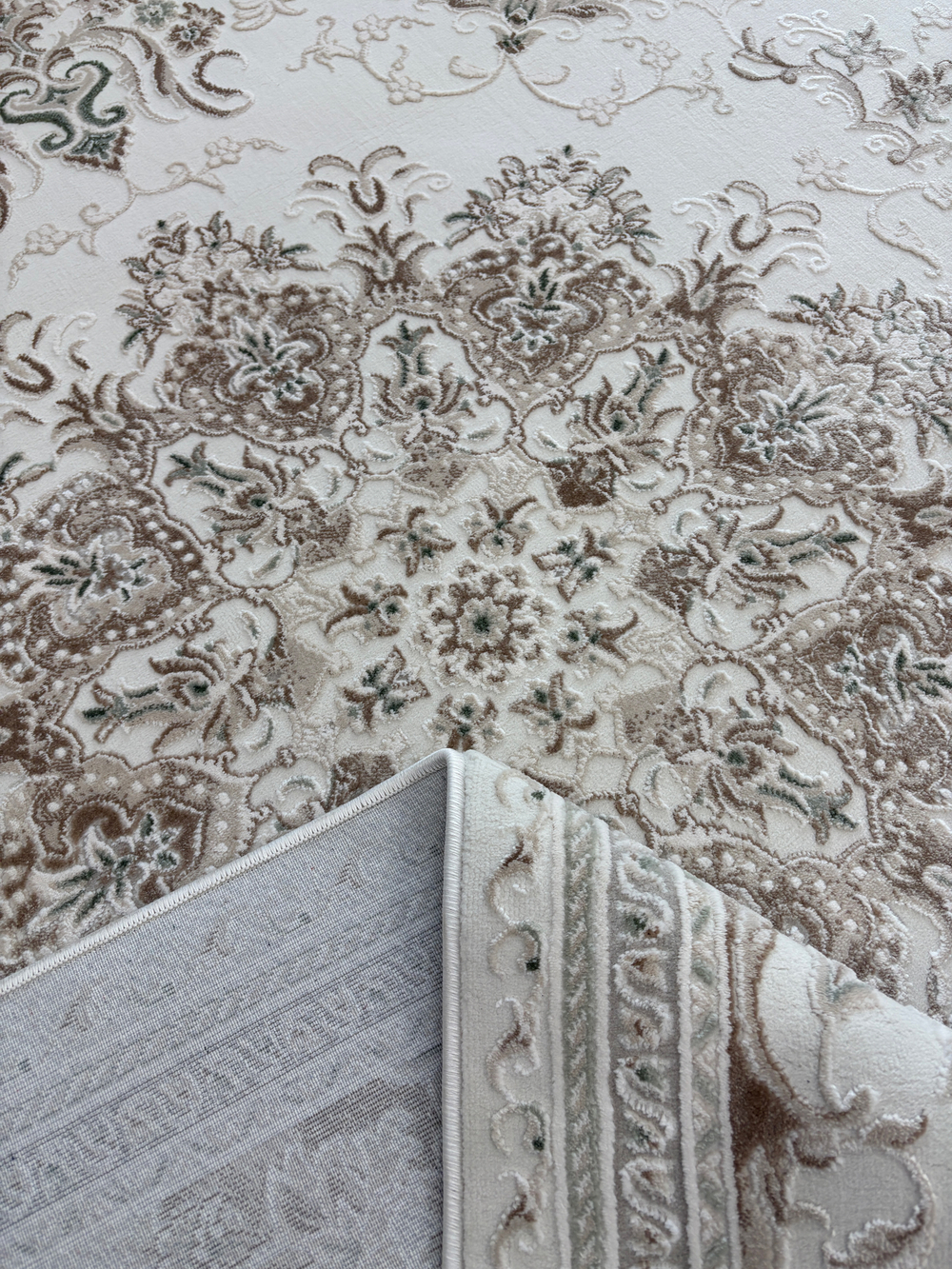 Ковер JASMINE 35760A CREAM / CREAM Прямоугольник