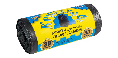 Мешки для мусора "Крепакоф" 30л 30шт рулон
