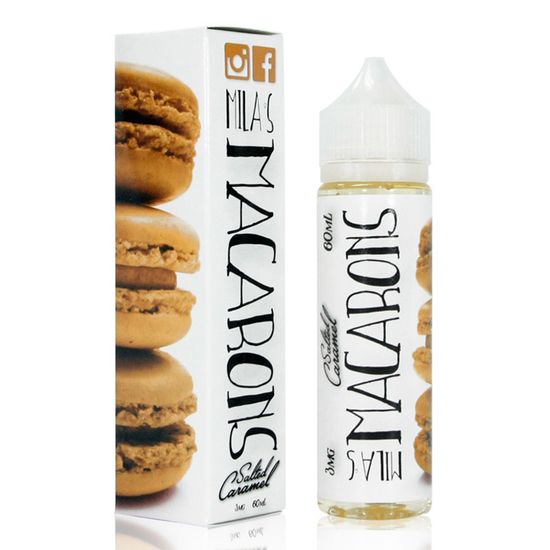 Жидкость Mila's Macarons (60 мл, 3 мг) Salted Caramel