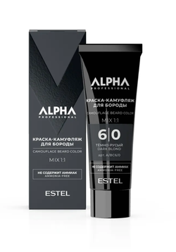 КРАСКА-КАМУФЛЯЖ ДЛЯ БОРОДЫ ESTEL ALPHA PRO 6/0