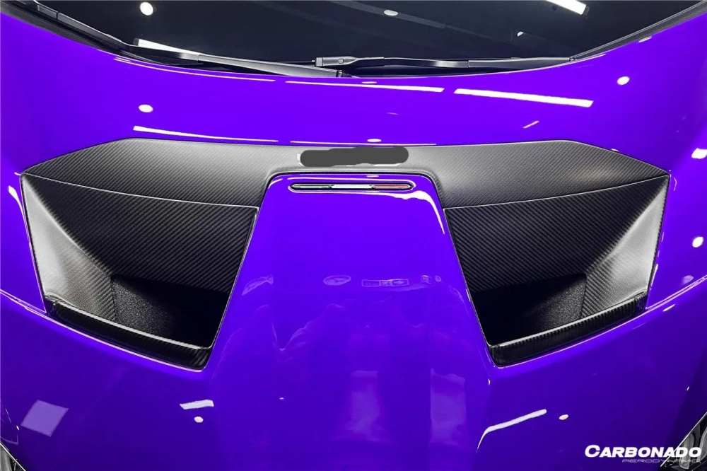 Карбоновый воздуховод крышки двигателя для Lamborghini Huracan STO 2021+ Ламборгини Хуракан