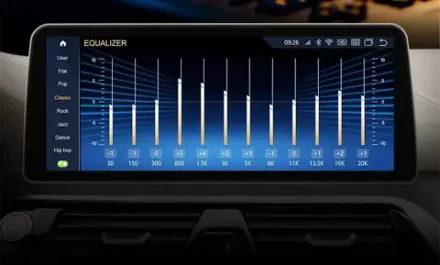 Магнитола для Honda CR-V 5 2017-2022 - Carmedia HP-H1001 монитор 12.3" с крутилкой на Android 12, ТОП процессор, 6Гб+128Гб, Carplay, 4G SIM-слот