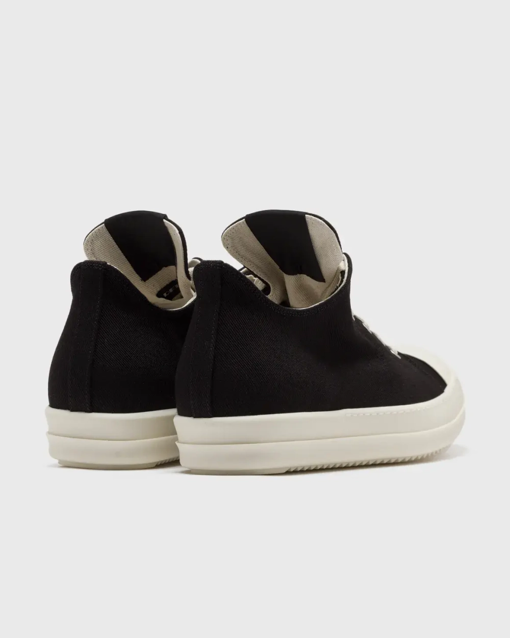 RICK OWENS DRKSHDW КРОССОВКИ ЧЕРНЫЕ НИЗКИЕ HOLLYWOOD