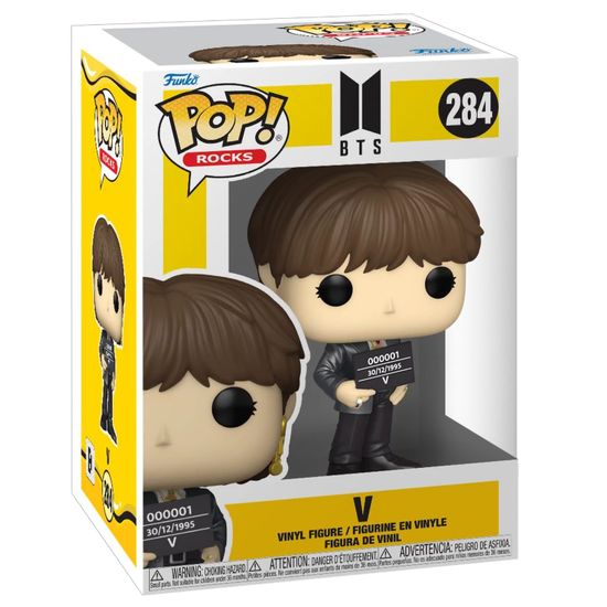 Фигурка Funko POP! Rocks BTS Butter V (284) 64049 / Фигурка в виде музыканта группы "BTS", Ким Тхэхён