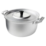 Кастрюля алюминиевая 2,5л сферическая