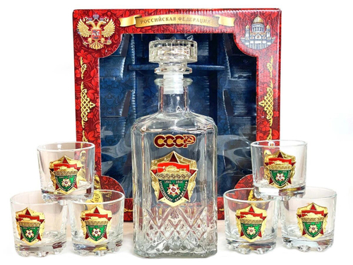 Комплект для алкоголя «Танковые войска»