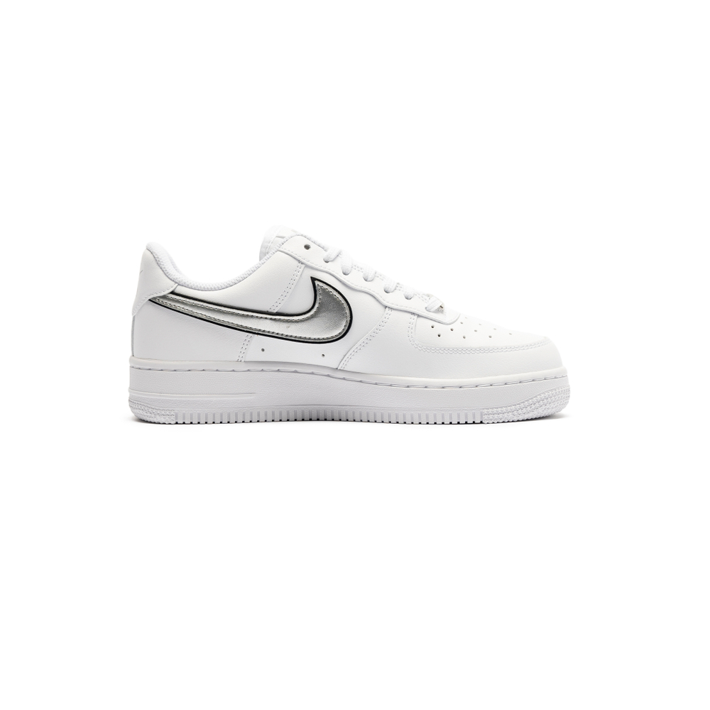 Кроссовки Nike Air Force 1 "White Metallic Silver Black" Women's