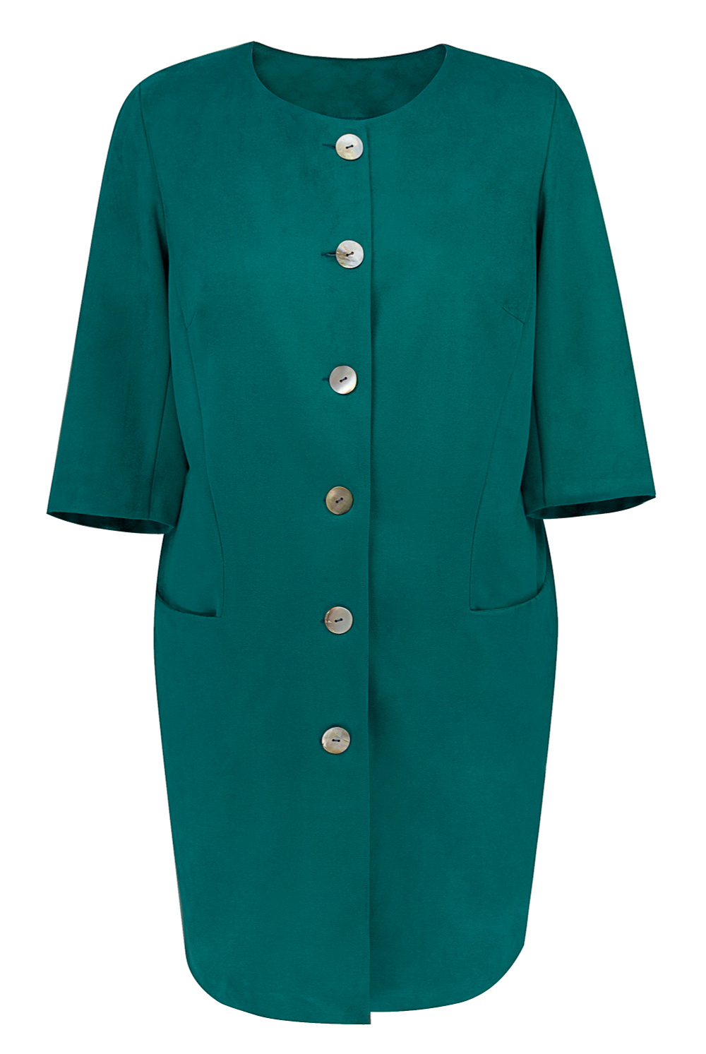 Жакет женский 1838оп, зеленый #257Зел041838оп