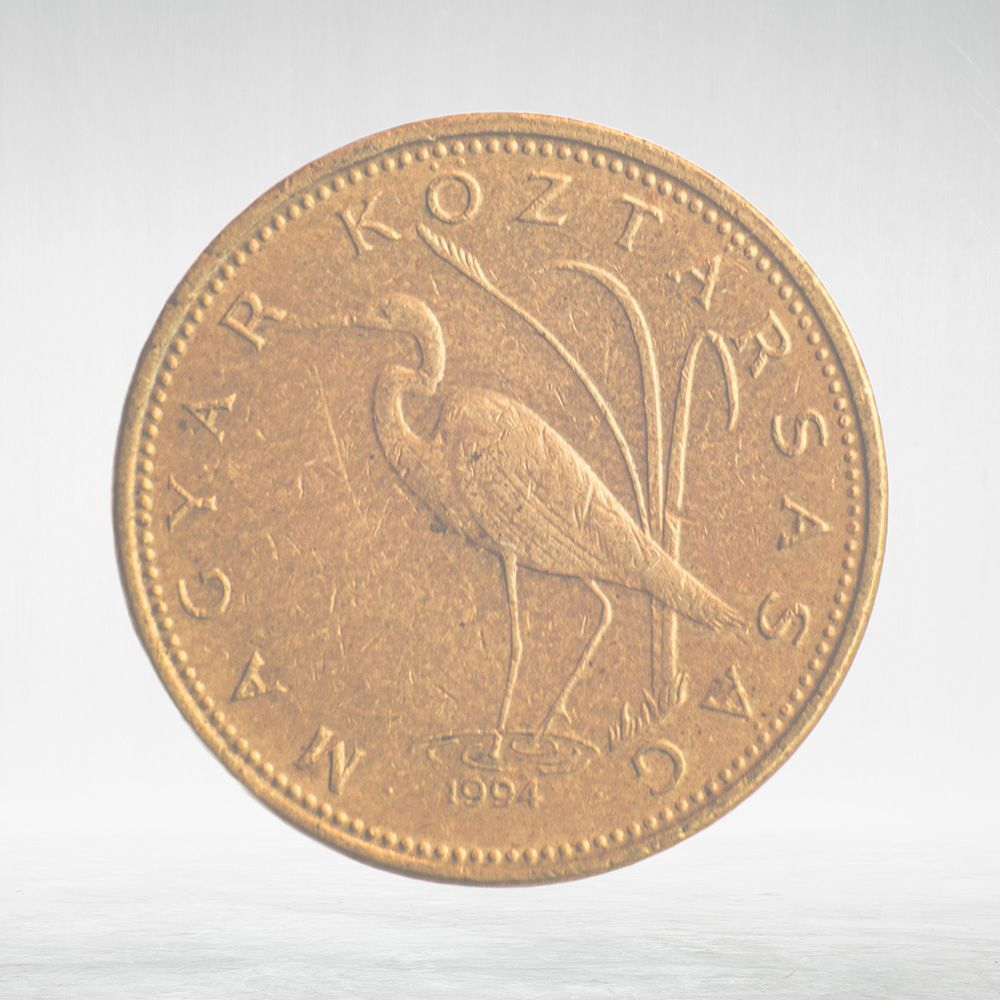 Hungary, 5 Forint, 1994, VF