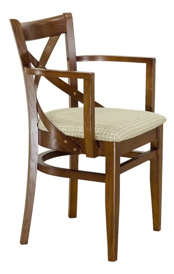 Кресло Соло (дуб/тон 344/ткань 2-050)