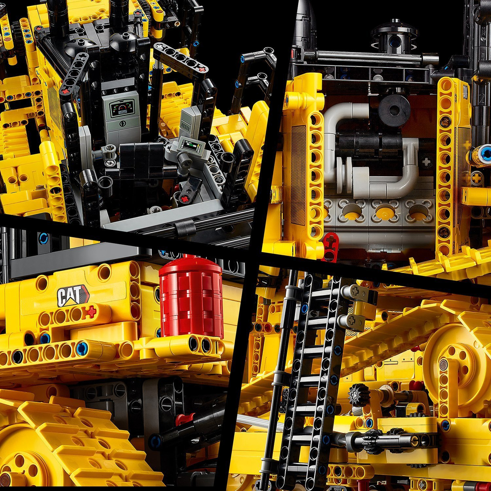 LEGO Technic: Бульдозер Cat D11T 42131 — Cat D11 Bulldozer — Лего Техник