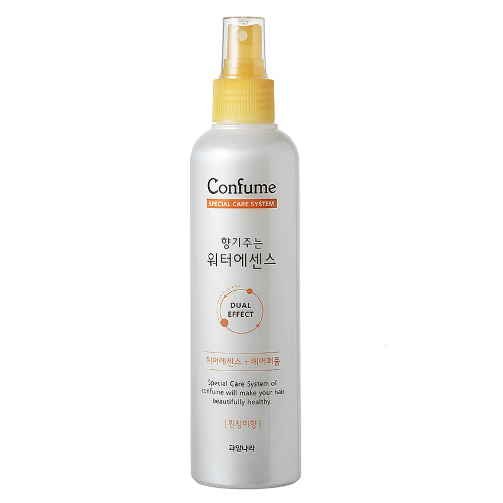 Спрей для волос увлажняющий парфюмированный CONFUME Water Essence Perfume White Rose 250 мл