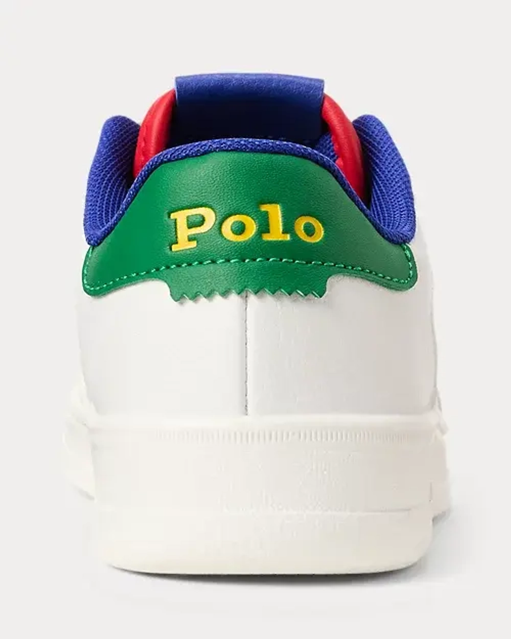 Детские кроссовки из искусственной кожи с логотипом Polo Ralph Lauren